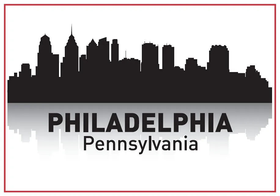 

Pennsylvania Philadelphia Skyline Souvenir Fridge Magnets 20272