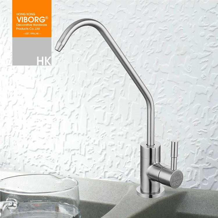 

Viborg Sus304 Stainless Steel Kitchen Filtered Drinking Water Filter Tap Faucet Purifier Filtration Reverse Osmosis Systems Tap