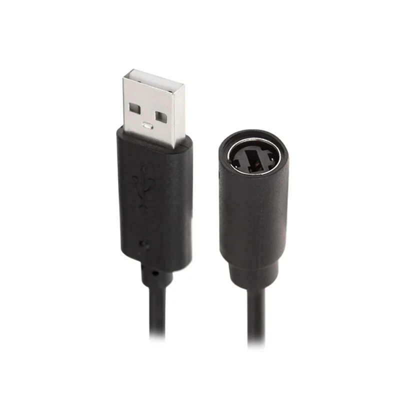 2 قطعة/الوحدة USB الانفصال محول كابل ل Xbox 360 السلكية تحكم ل Xbox 360 روك باند و ل الغيتار بطل شحن الحبل