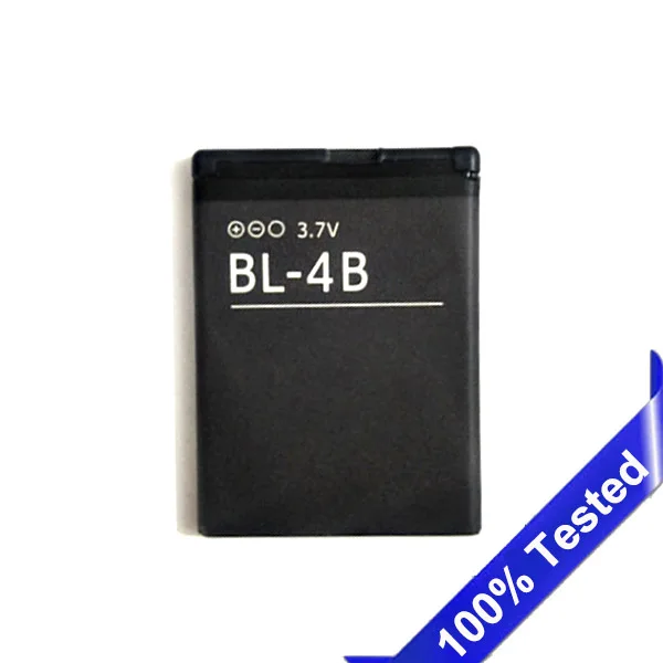 

10pcs BL-4B Battery For NOKIA 2505 3606 3608 2670 2660 2630 5000 6111 7070 7088 7370 7373 7500 700mAh B