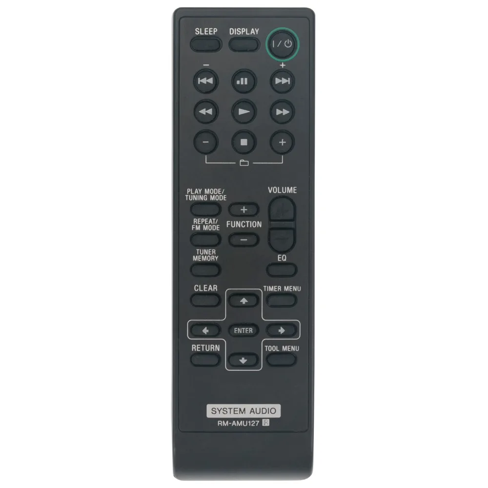 

New Remote Control RM-AMU127 for Sony Audio System CMT-G1BIP CMT-G1IP HCD-G1BiP HCD-G1iP