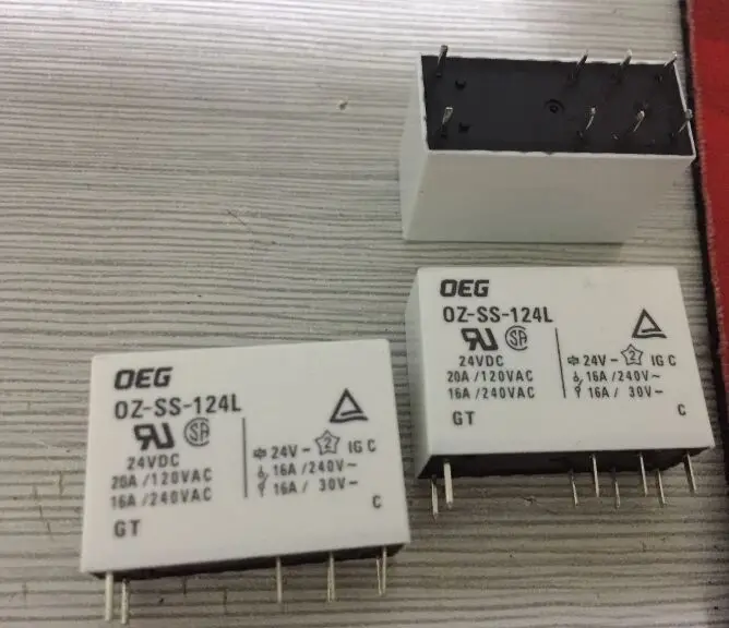 OZ-SS-124L 24VDC 24V 16A OMI 250VAC DIP8 OEG RELAY 1 From C ,New and original