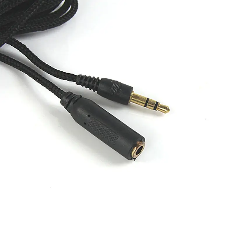 5m 16Ft Headphone Extension Cable 3.5mm Jack Male to Female AUX Cable M/F Audio Stereo Extender Cord Earphone 3.5 mm Cloth Cable