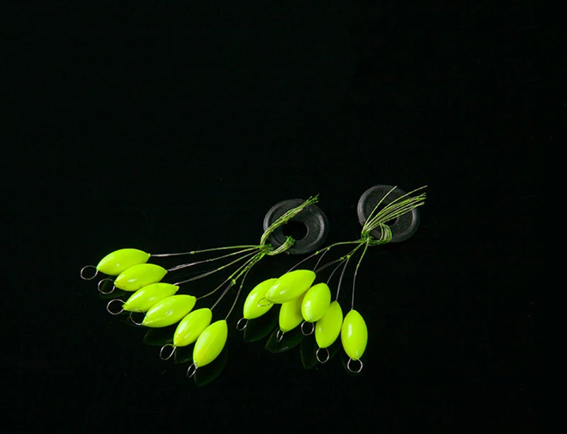 30pcs/lot Seven-star Float Large /Medium/ Small Size Olive Fishing Float Fishing Tackle Accesories Pesca Mini Buoys 6 in 1 B209