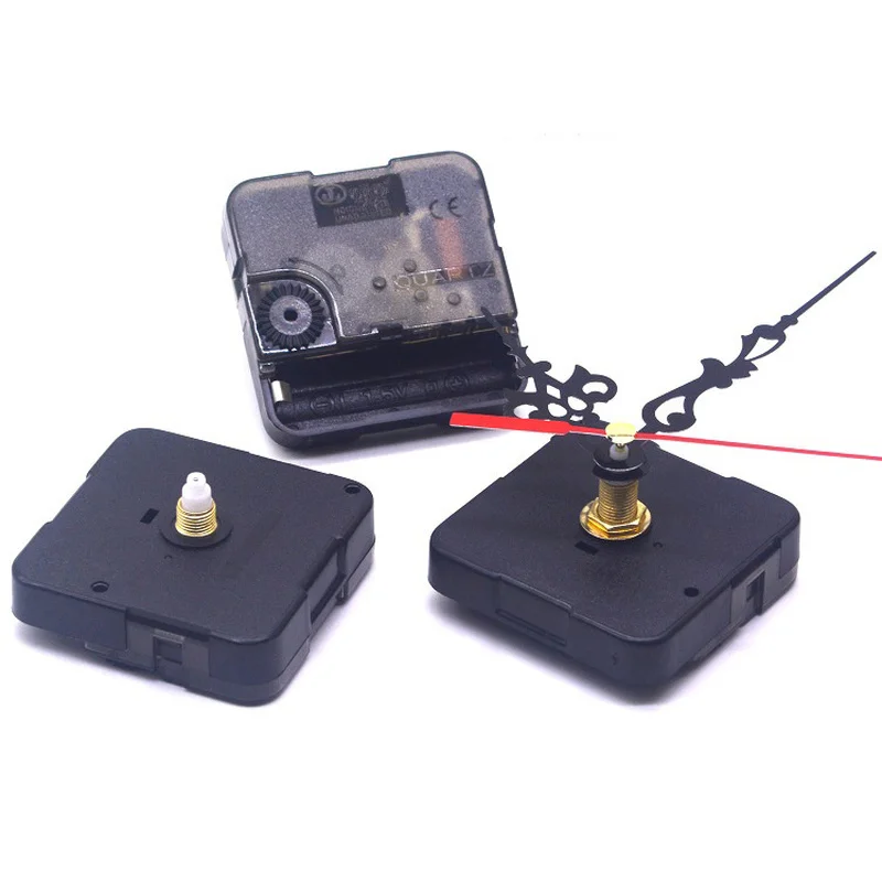 Bild 3: 16 arten DIY Uhren Teile Quarz Uhr Bewegung Mechanismus Reparatur Teile Schwarz + Hände Ersatz Teile Kit Set