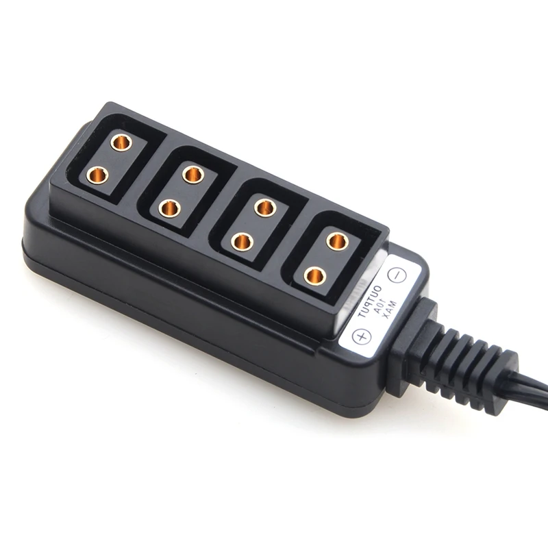 Adaptador macho d-tap tipo B Power Dtap a 4 hembra p-tap Ptap Hub, divisor eléctrico para Accesorios de Energía de fotografía