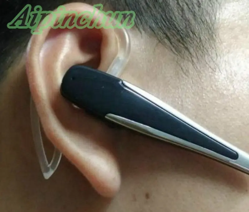 Aipinchun-シリコンイヤーフック,1ピース,9mm,伸縮フック,ヘッドセット用,Bluetooth互換