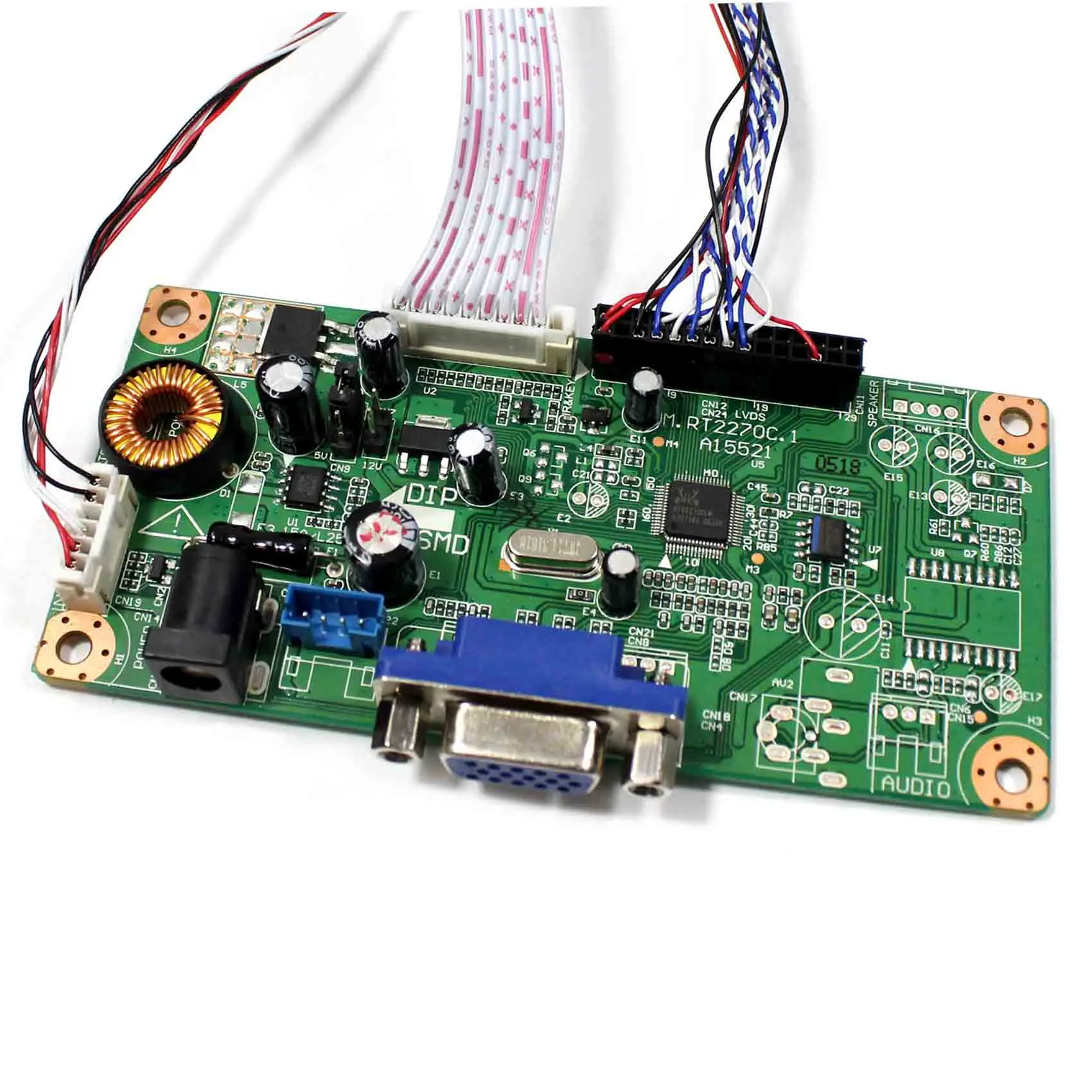 Placa de controlador lcd vga, tela lcd sensível ao toque, 7 polegadas, n070icg, ld1, 1280x800, ips