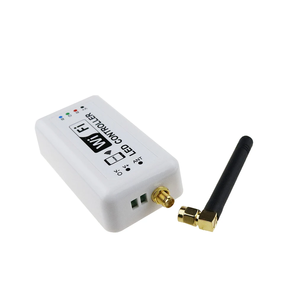 Contrôleur WIFI LED RGB 370, 2.4Ghz, 12a, température de couleur, variable, pour maison intelligente, sous Android/IOS