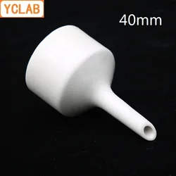 YCLAB-embudo Buchner de 40mm, cerámica china, vajilla de porcelana, equipo de química de laboratorio