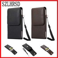 SZLHRSD Belt Clip PU Leather Waist Holder Flip Pouch Case for Ulefone Armor X Vernee Active V2 UMIDIGI S2 Lite Z2 One Nomu M6