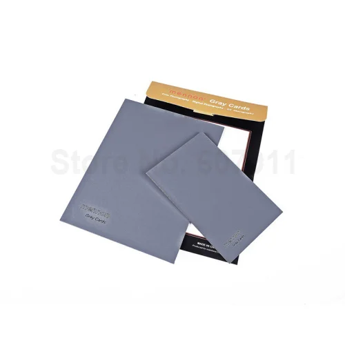 Photography Gray Card Pro Digital 18% Photo Grey Cards White Balance Exposure