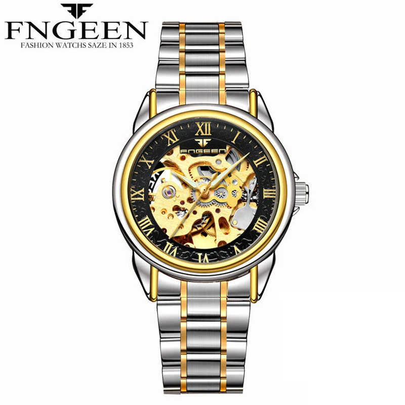 

Relogio Feminino Women Watches Self Wind Automatic Mechanical Wristwatches Tourbillon Skeleton Hodinky Female Orologio Meccanico