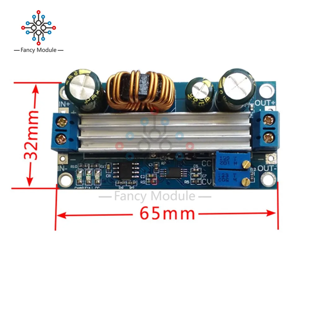 DC-DC Auto Buck Boost Step Up/Down Module Power Supply 3A 35W step-down boost module solar charging Module Output Adjustable