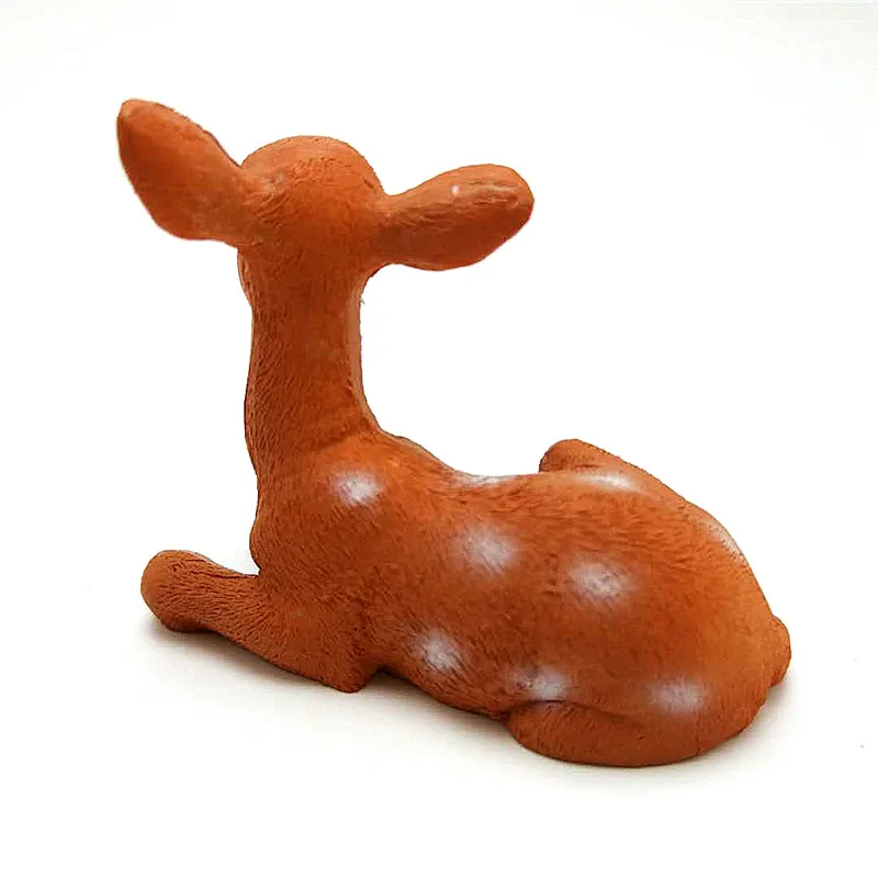 3D Christmas Deer Cake Mould Diy Soap Candle Silicone Mould Pudding Chocolate Cake Mould Kitchen Cooking Tools