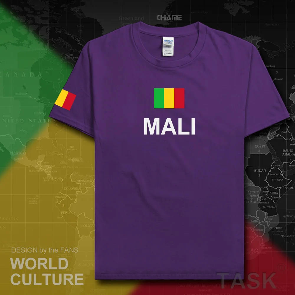 Republic of Mali men t shirt fashion 2017 jersey nation team 100% cotton t-shirt clothing tees country sporting flag MLI Malian