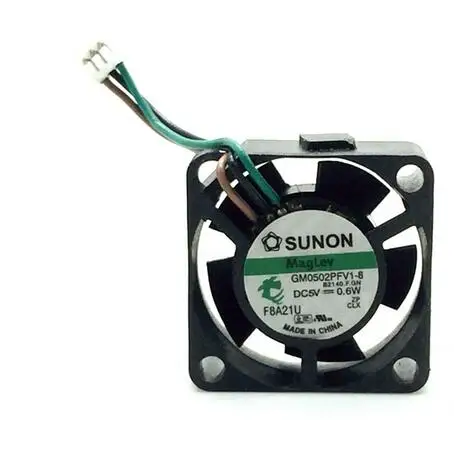 2510 5V 0.6W GM0502PFV1-8 2CM 3 line micro cooling equipment fan