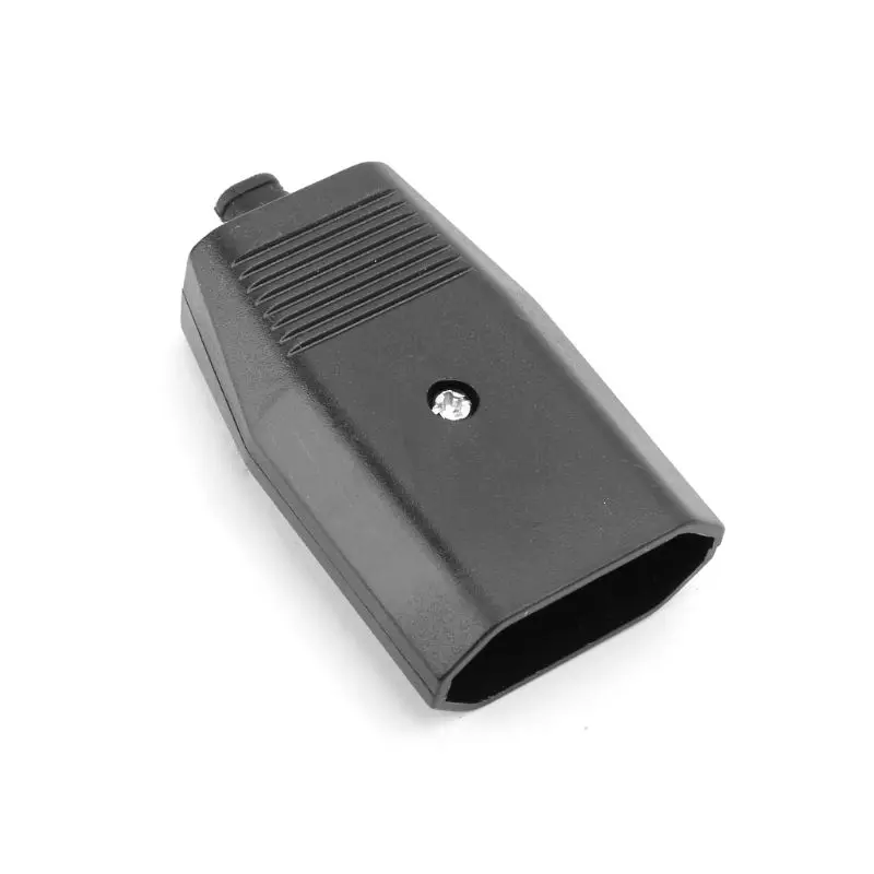1pc European Standard Female Hole Socket Two-pole Power Extension Cord Plug Outlet