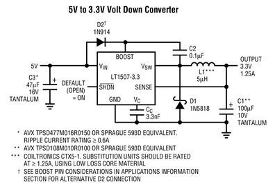 LT1507CS8 LT1507IS8 LT1507CS8-3.3 LT1507IS8-3.3 LT1507 - 500kHz Monolithic Buck Mode Switching Regulator