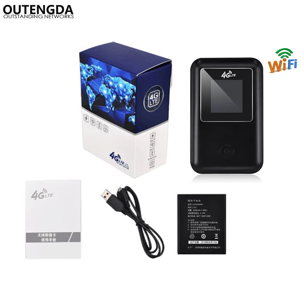 Router Wifi 4G Mini LTE Không Dây Mở Khóa 3G/4G FDD EVDO Di Động Bỏ Túi Wi Fi router Có Khe Sim