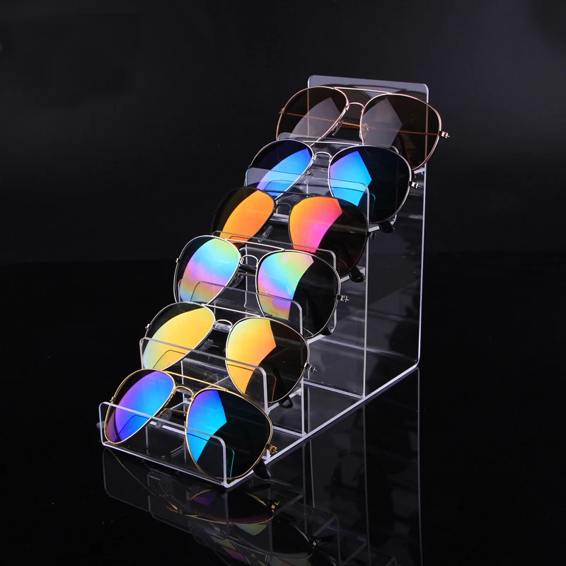 Acrylic Purse Sunglasses Storage Shelf Clear Glasses Organizer Wallet Showing Stand Sunglasses Display Shelf Eyeglasses Rack