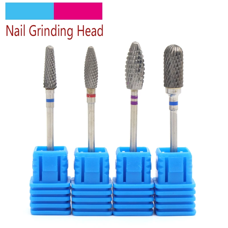 

1pcs 2.35mm Shank Tungsten Steel Nail Grinding Head Grinding Machine Dedicated Sander Drill Bit Polishing Electric Tools