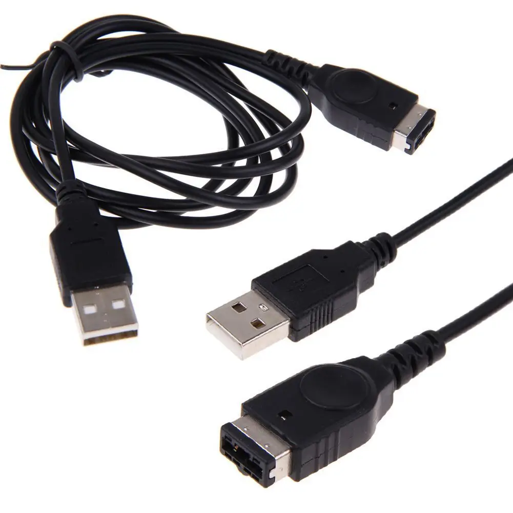 Free shippingGameBoy Advance GBA SP USB Charger Charging Power Cable Cord for Game Boy 1.2m Free shippingnew