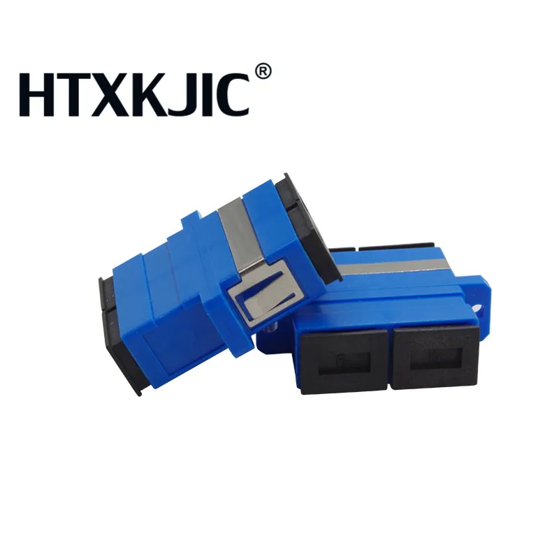 Đặc biệt Bán Buôn Viễn Thông lớp 100 CÁI NEW SC/UPC Kép Sợi Nối Adapter Coupler Mặt Bích Miễn phí Giao Nga