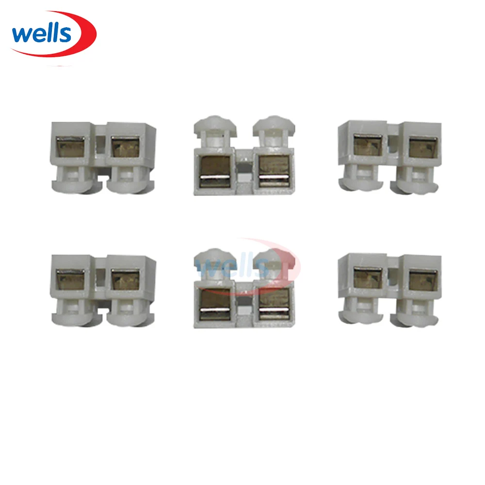 5-100pcs 2pin/3pin Spring with no welding no screws Quick Connector wire cable clamp Terminal Block 2/3 Way for led strip