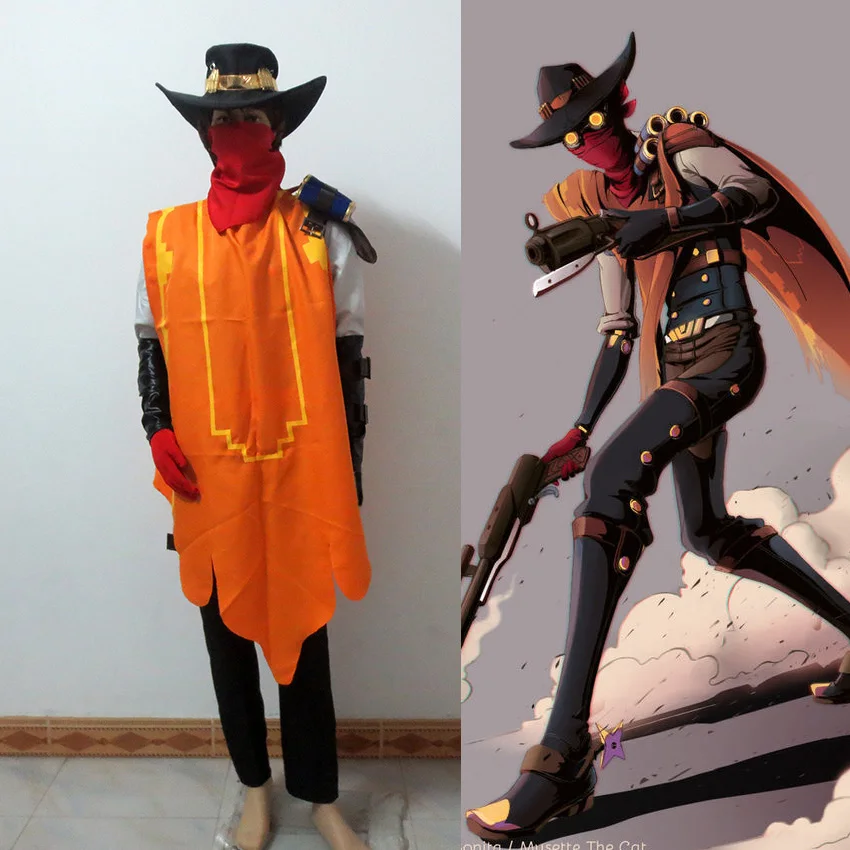 LOL Virtuoso Khada Jhin Cosplay Costume Cowboy Uniform For Adult Men Comic Con Party Christmas Halloween Custom Made Any Size