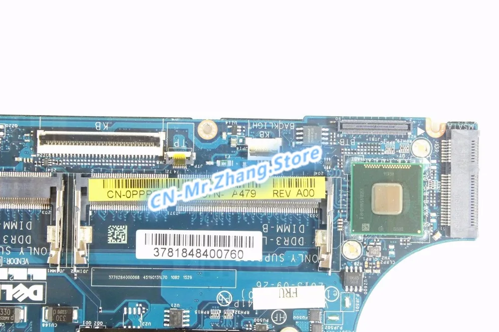 FOR Dell Precision M3800 Laptop Motherboard PPPP8 0PPPP8 CN-0PPPP8 I7 4712HQ CPU Ddr3 Test 100% Good