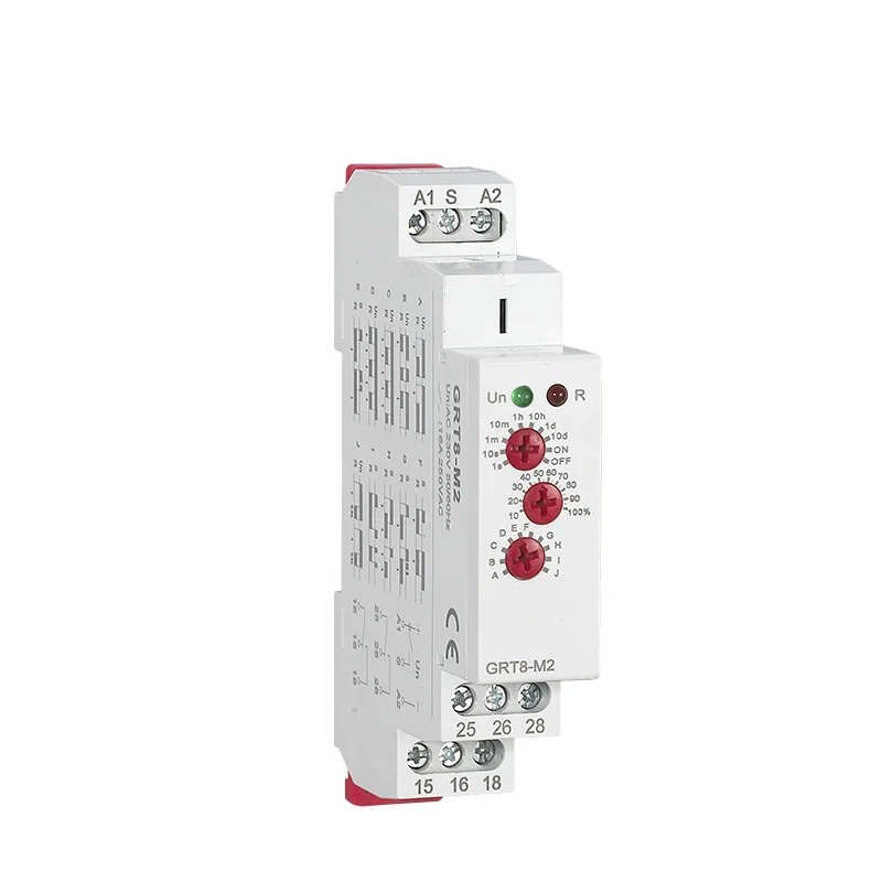 GRT8-M 16A Multifunction Time Relay with 10 Function Choices AC220V OR AC/DC12V-240V Relay