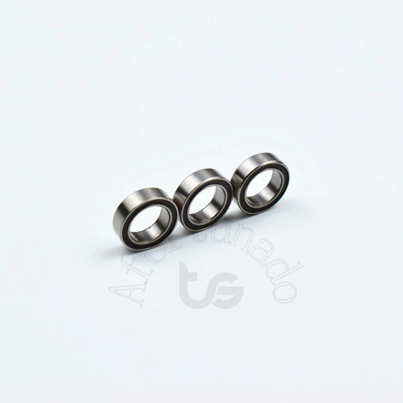 MR128RS Miniature Bearing 10pcs 8*12*3.5(mm) free shipping chrome steel Rubber Sealed High speed Mechanical equipment parts