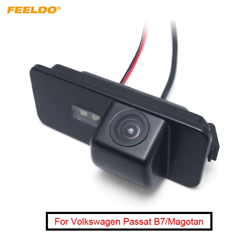 

FEELDO 1Set Car Rear View Parking Camera For Volkswagen Passat B7/Magotan/Golf/Phaeton/Passat CC/Scirocco/Polo/Superb #FD1724