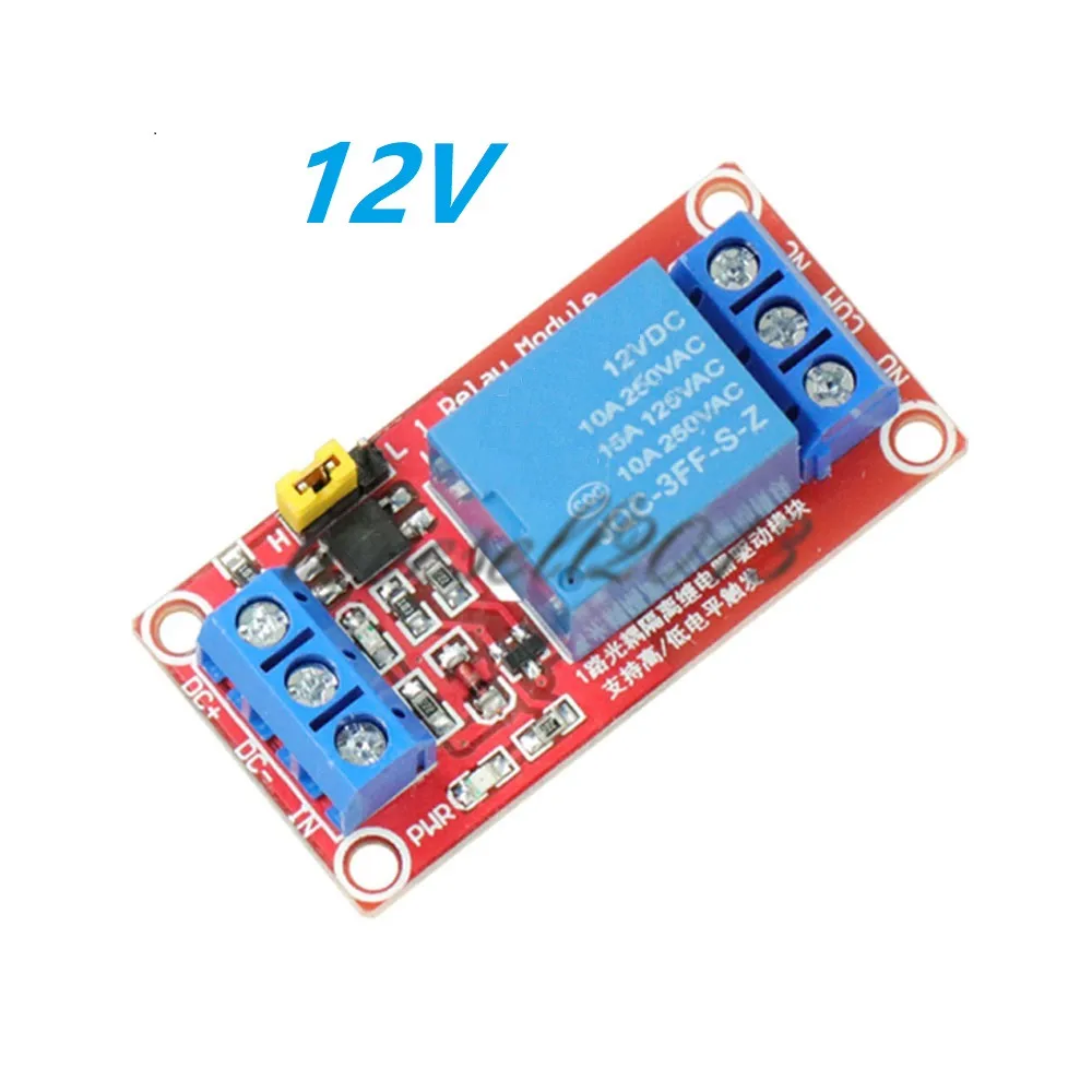 DC 5V/9V/12V/24V 1 channel Optocoupler Relay Module Support high and low trigger NEW