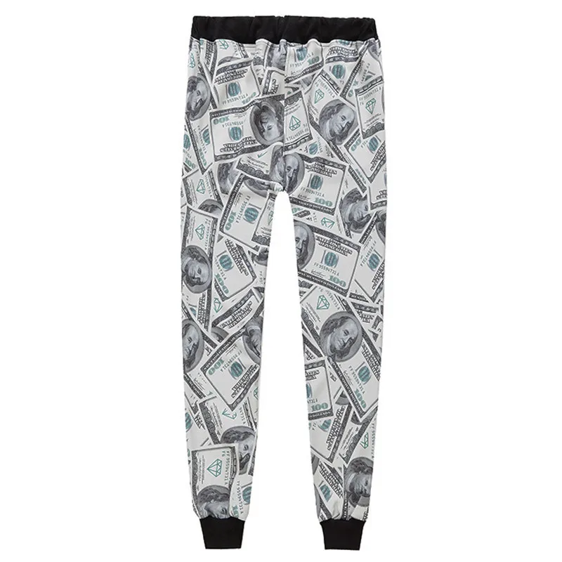 Harajulu New Funny 3D money pattern 100 dollar print sweat suits sweatshirt+sweatpants women men joggers sportsuits S-XXL R2392