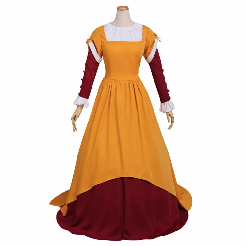 

Adult Women's Dress Costume Cosplay Vintage Medieval Dress Victorian Dress The South Area Dress Costume Cosplay for Party