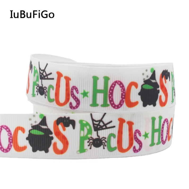 

Новейшая корсажная лента IuBuFiGo для Хэллоуина, 7/8 дюйма (22 мм), 110 ярдов/Лот