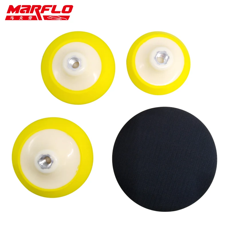 Marflo M5/8 Plate Backing Pad For  Polisher With Polishing Sponge Pad  5