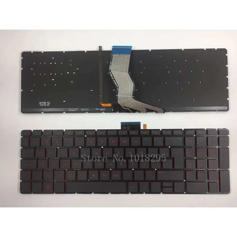 

Испанская клавиатура для ноутбука HP 15-au 15-au000 15-AN 15-an000 15-AW SP с подсветкой