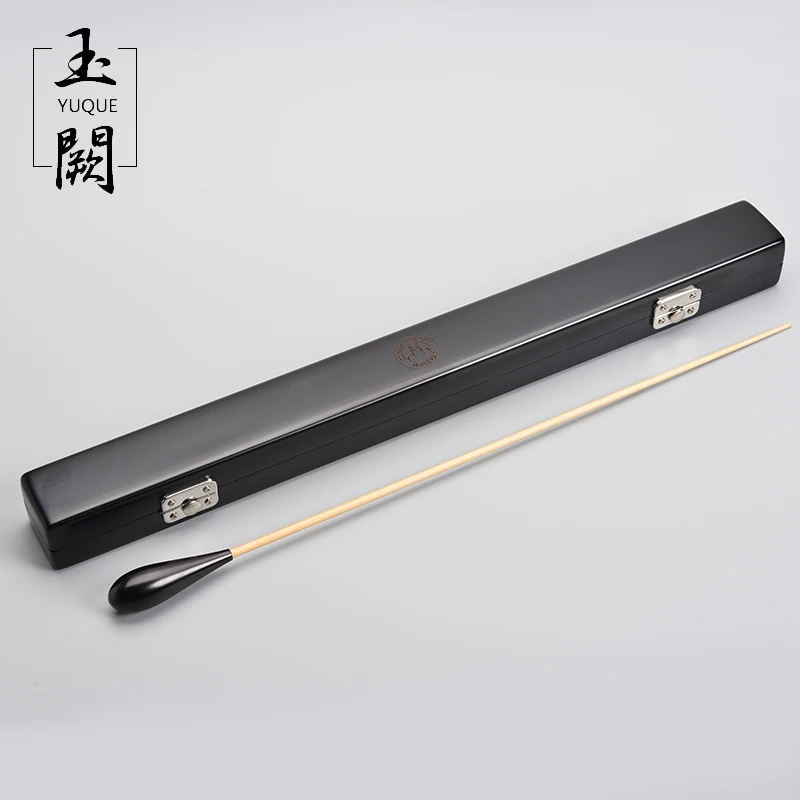 High-Quality Birch Baton Music Gifts Conductor dedicated (handmade box / Dispyyosspp Wooden  handle + wooden stick)