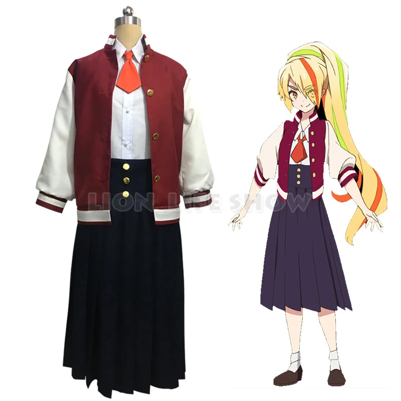 

Zombieland Saga Nikaidou Saki Cosplay Costume School Uniform Suit Dress