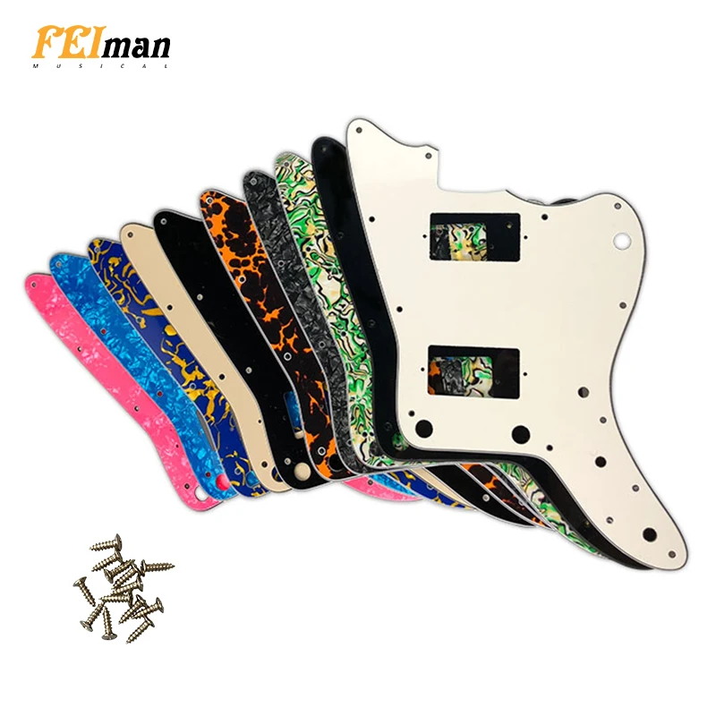 Fei muž - pickguard s 13 šrouby pro MIJ jazzmaster kytara, PAF humbuckers, ne horní ovládání knoflík, kytara příslušenství