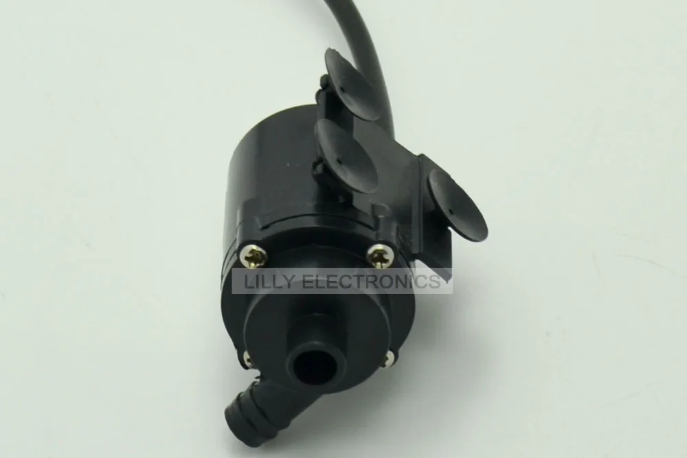 Mini bomba de água magnética sem escova 12V DC (alta temperatura 100 graus) com rosca