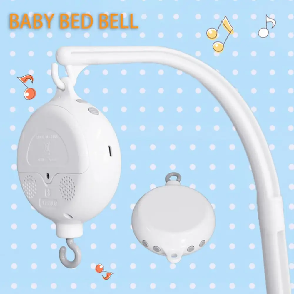 35 Songs Rotary Baby Crib Bed Bell Toy Battery-operated Music Box Bell Crib Funny Early Educational Baby Toys
