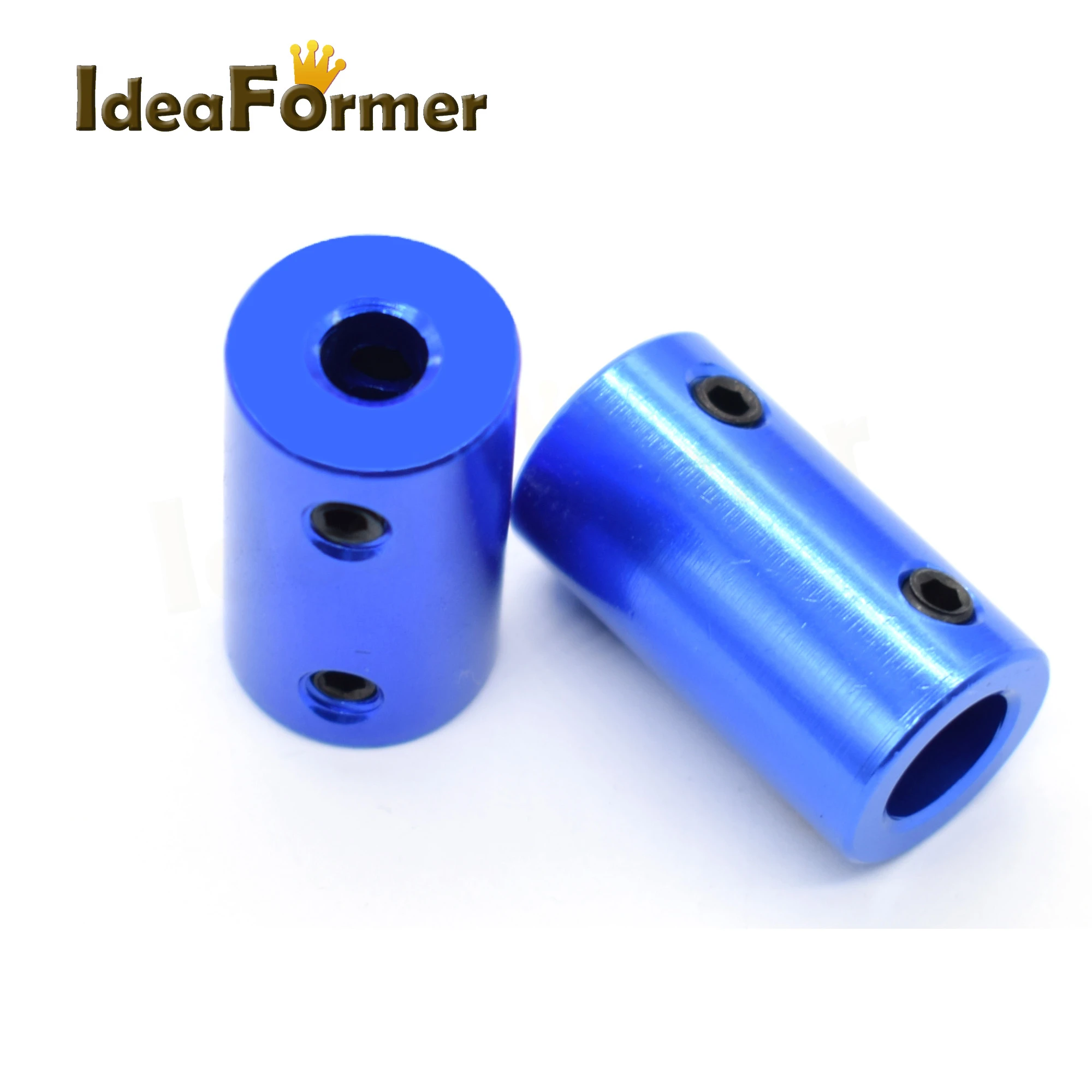 

D14L25 Aluminum Alloy Coupling Bore 5x5mm 5x8mm Diameter 14mm Length 25mm 3D Printer Parts DIY Motor Blue Flexible Shaft Coupler