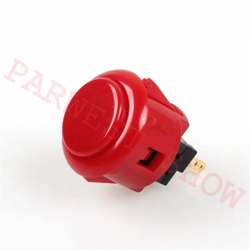 12PCS/LOT Original sanwa Rocker 24mm/30mm sanwa  arcade push button switch OBSF-24/30 original sanwa buttons 6 color selection