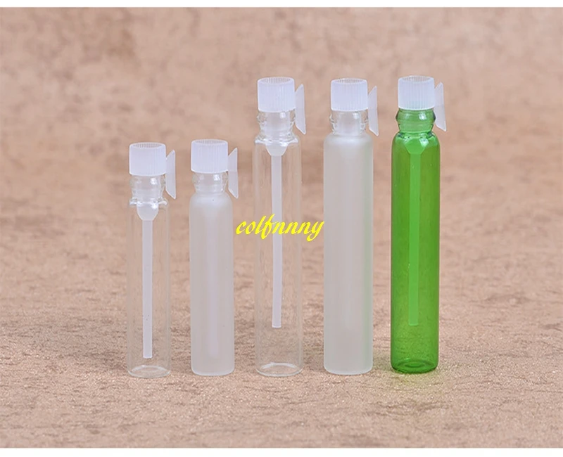 

7500pcs/lot 2ML Glass Trial Perfume bottle Mini Sample Vials Bottles Empty Laboratory Liquid Fragrance Test Tube