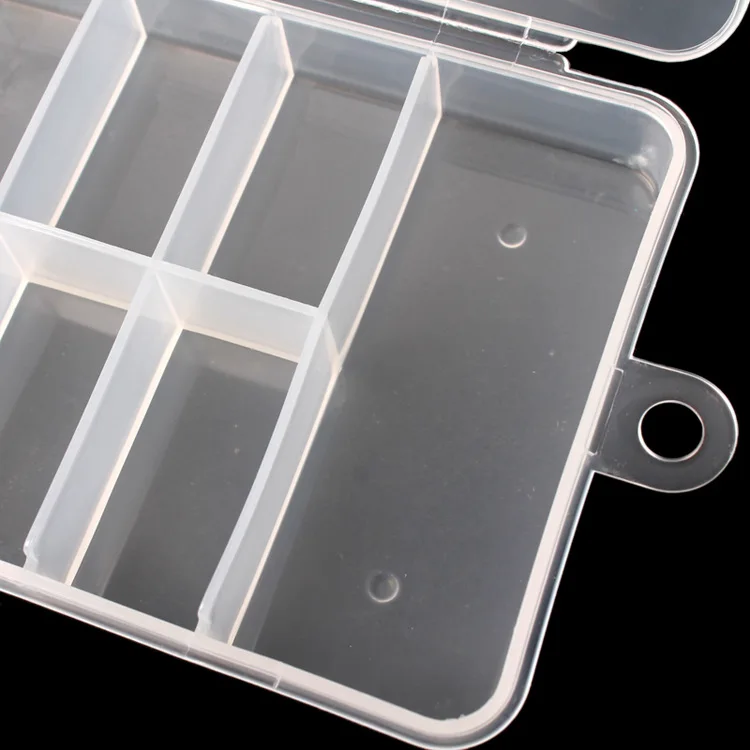 New Empty Storage Box Case Nail Art Rhinestone Decoration False Tips Makeup Tool