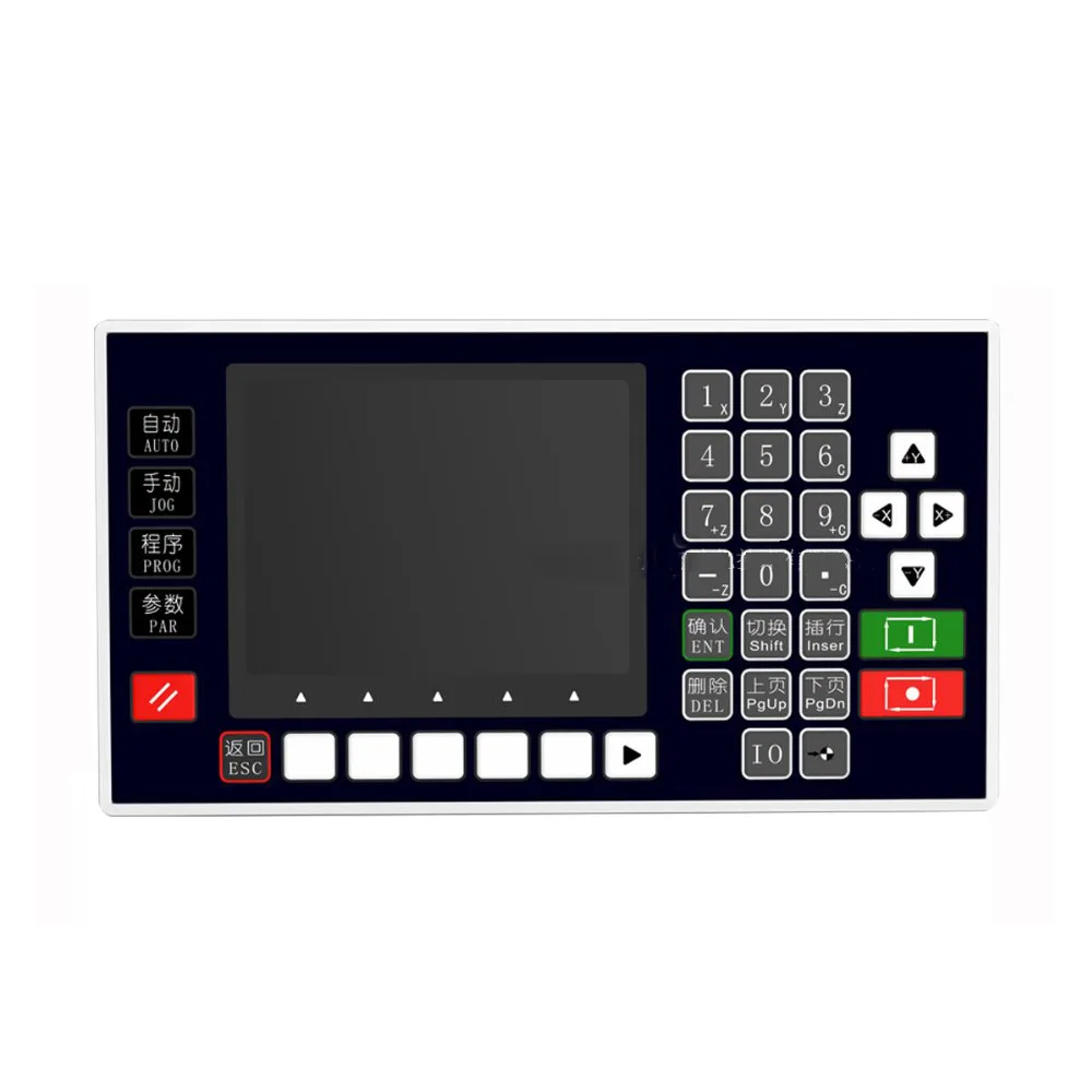 Newly 4 Axis CNC Controller with 3.5inch TFT RS485 Communication Matching for  Servo Stepper System One Year Warranty